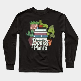 Books and plants Long Sleeve T-Shirt